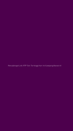 Tampilan Antarmuka Aplikasi Pemudatogel Link Rtp Slot Tertinggi Hari Ini Gampang Maxwin - 4