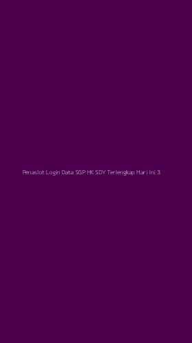 Tampilan Antarmuka Aplikasi Penaslot Login Data Sgp Hk Sdy Terlengkap Hari Ini - 3