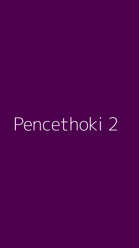 Tampilan Antarmuka Aplikasi Pencethoki - 2