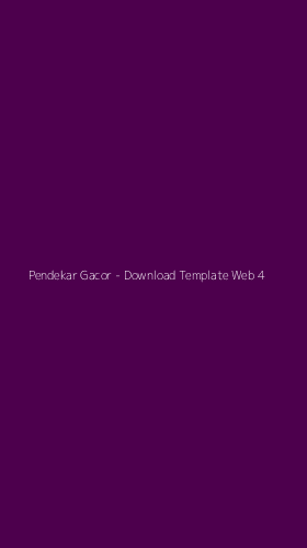 Tampilan Antarmuka Aplikasi Pendekar Gacor - Download Template Web - 4