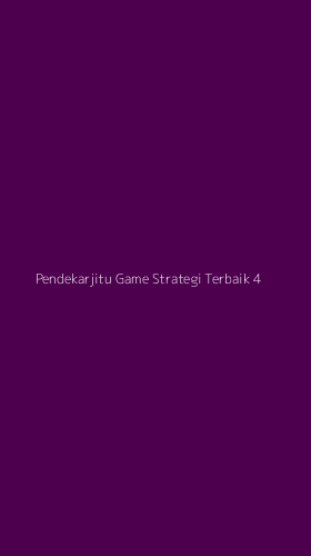 Tampilan Antarmuka Aplikasi Pendekarjitu Game Strategi Terbaik - 4