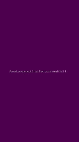 Tampilan Antarmuka Aplikasi Pendekartogel Apk Situs Slot Modal Awal Kecil - 3