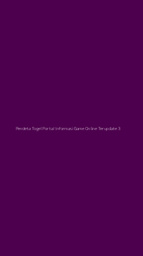 Tampilan Antarmuka Aplikasi Pendeta Togel Portal Informasi Game Online Terupdate - 3