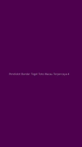 Tampilan Antarmuka Aplikasi Pendislot Bandar Togel Toto Macau Terpercaya - 4
