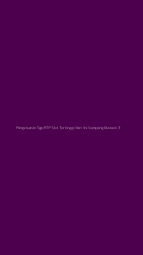 Tampilan Antarmuka Aplikasi Pengeluaran Sgp Rtp Slot Tertinggi Hari Ini Gampang Maxwin - 3