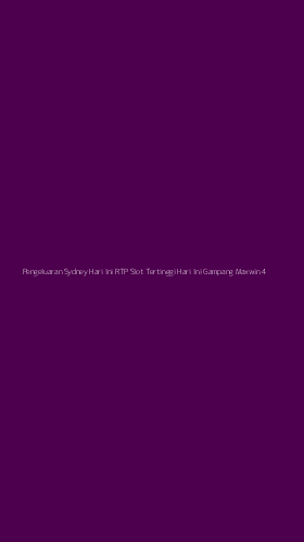 Tampilan Antarmuka Aplikasi Pengeluaran Sydney Hari Ini Rtp Slot Tertinggi Hari Ini Gampang Maxwin - 4