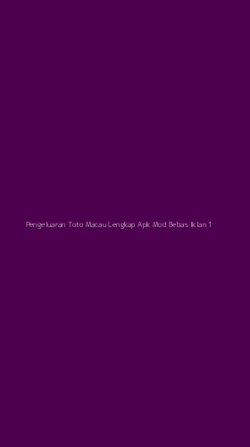 Tampilan Antarmuka Aplikasi Pengeluaran Toto Macau Lengkap Apk Mod Bebas Iklan - 1