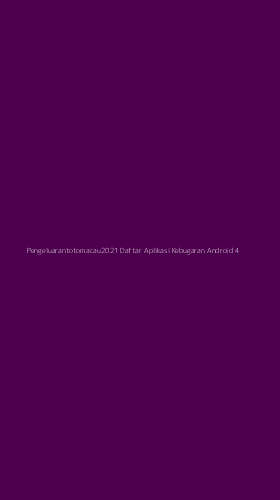 Tampilan Antarmuka Aplikasi Pengeluarantotomacau2021 Daftar Aplikasi Kebugaran Android - 4