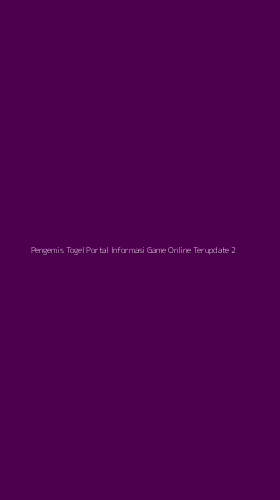 Tampilan Antarmuka Aplikasi Pengemis Togel Portal Informasi Game Online Terupdate - 2