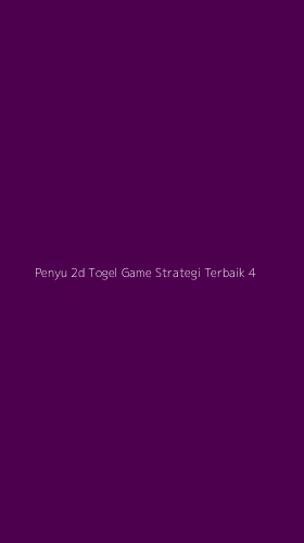 Tampilan Antarmuka Aplikasi Penyu 2d Togel Game Strategi Terbaik - 4