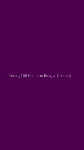 Tampilan Antarmuka Aplikasi Perang168 Platform Belajar Online - 2