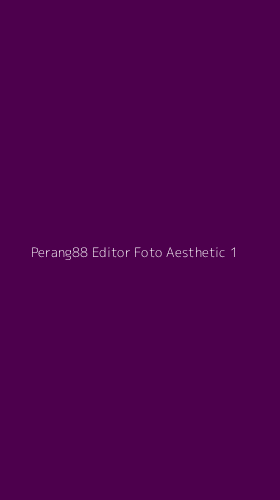 Tampilan Antarmuka Aplikasi Perang88 Editor Foto Aesthetic - 1