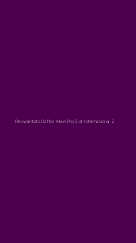 Tampilan Antarmuka Aplikasi Perawantoto Daftar Akun Pro Slot Internasional - 2