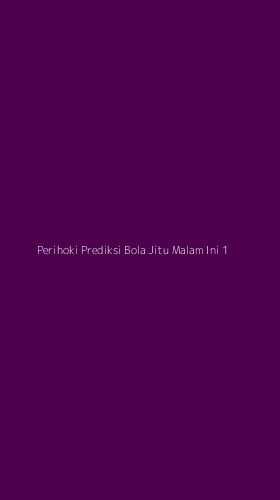 Tampilan Antarmuka Aplikasi Perihoki Prediksi Bola Jitu Malam Ini - 1