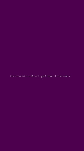 Tampilan Antarmuka Aplikasi Perisaiwin Cara Main Togel Colok Jitu Pemula - 2