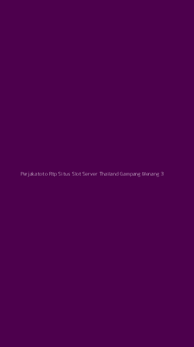 Tampilan Antarmuka Aplikasi Perjakatoto Rtp Situs Slot Server Thailand Gampang Menang - 3
