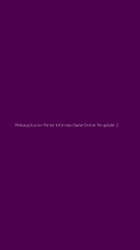 Tampilan Antarmuka Aplikasi Perkasajitucom Portal Informasi Game Online Terupdate - 2