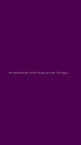 Tampilan Antarmuka Aplikasi Permata4 Bandar Online Dengan Winrate Tertinggi - 2