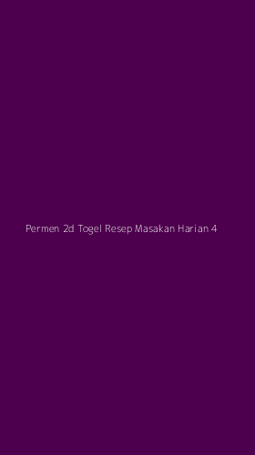 Tampilan Antarmuka Aplikasi Permen 2d Togel Resep Masakan Harian - 4