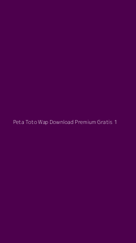 Tampilan Antarmuka Aplikasi Peta Toto Wap Download Premium Gratis - 1