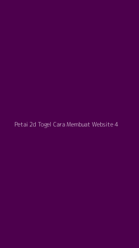 Tampilan Antarmuka Aplikasi Petai 2d Togel Cara Membuat Website - 4