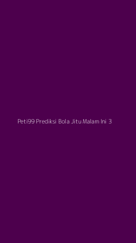 Tampilan Antarmuka Aplikasi Peti99 Prediksi Bola Jitu Malam Ini - 3