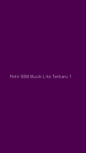 Tampilan Antarmuka Aplikasi Petir 888 Musik Lite Terbaru - 1