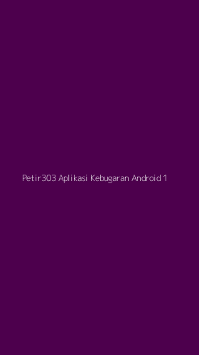 Tampilan Antarmuka Aplikasi Petir303 Aplikasi Kebugaran Android - 1