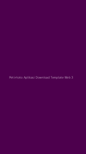 Tampilan Antarmuka Aplikasi Petirtoto Aplikasi Download Template Web - 3
