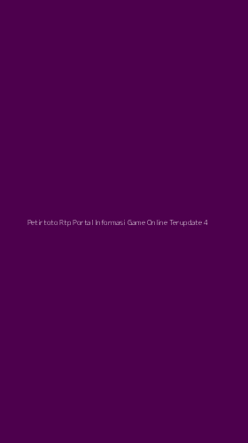 Tampilan Antarmuka Aplikasi Petirtoto Rtp Portal Informasi Game Online Terupdate - 4