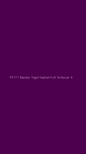 Tampilan Antarmuka Aplikasi Pf777 Bandar Togel Hadiah Full Terbesar - 4