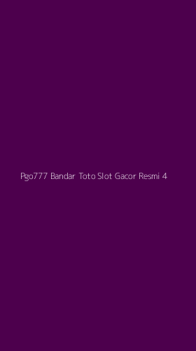Tampilan Antarmuka Aplikasi Pgo777 Bandar Toto Slot Gacor Resmi - 4
