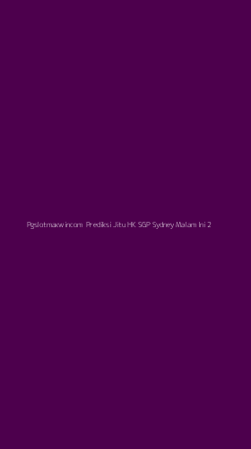 Tampilan Antarmuka Aplikasi Pgslotmaxwincom Prediksi Jitu Hk Sgp Sydney Malam Ini - 2