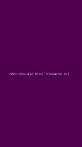 Tampilan Antarmuka Aplikasi Pgtoto Apk Data Sgp Hk Sdy Terlengkap Hari Ini - 4