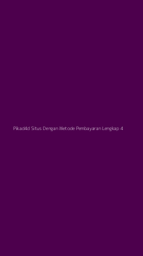 Tampilan Antarmuka Aplikasi Pikad4d Situs Dengan Metode Pembayaran Lengkap - 4