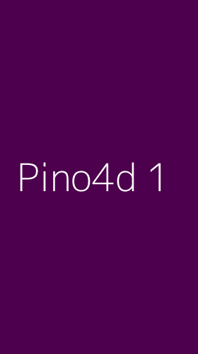 Tampilan Antarmuka Aplikasi Pino4d - 1