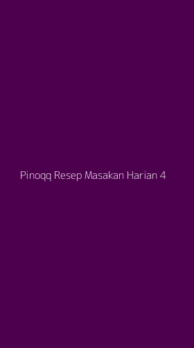 Tampilan Antarmuka Aplikasi Pinoqq Resep Masakan Harian - 4