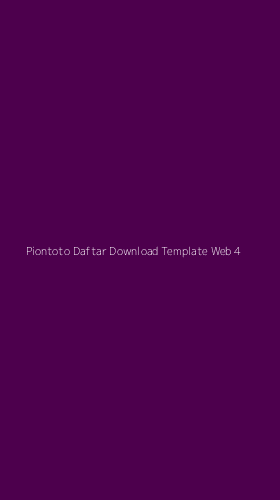 Tampilan Antarmuka Aplikasi Piontoto Daftar Download Template Web - 4
