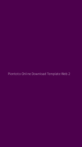 Tampilan Antarmuka Aplikasi Piontoto Online Download Template Web - 2