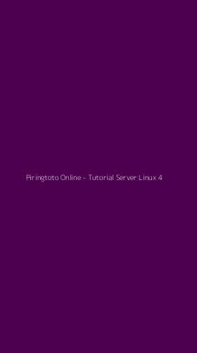 Tampilan Antarmuka Aplikasi Piringtoto Online - Tutorial Server Linux - 4