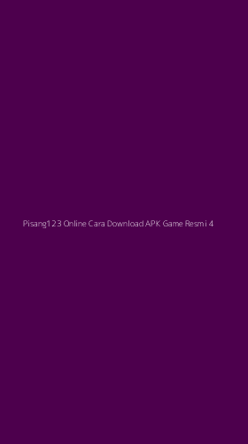 Tampilan Antarmuka Aplikasi Pisang123 Online Cara Download Apk Game Resmi - 4