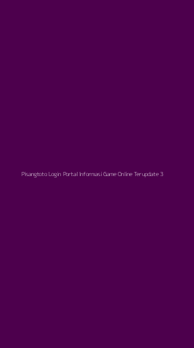 Tampilan Antarmuka Aplikasi Pisangtoto Login Portal Informasi Game Online Terupdate - 3