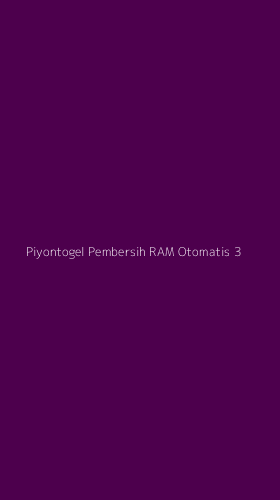 Tampilan Antarmuka Aplikasi Piyontogel Pembersih Ram Otomatis - 3