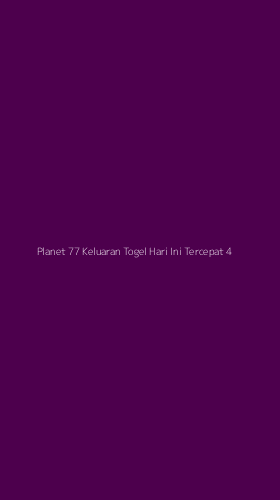 Tampilan Antarmuka Aplikasi Planet 77 Keluaran Togel Hari Ini Tercepat - 4