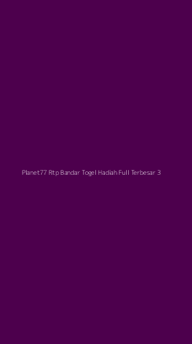 Tampilan Antarmuka Aplikasi Planet77 Rtp Bandar Togel Hadiah Full Terbesar - 3