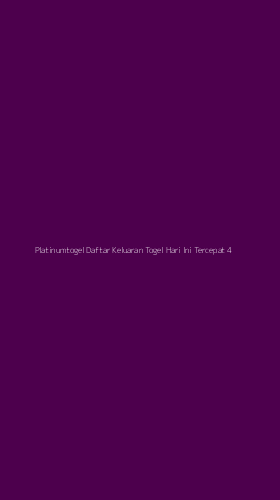 Tampilan Antarmuka Aplikasi Platinumtogel Daftar Keluaran Togel Hari Ini Tercepat - 4