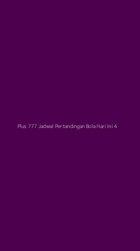 Tampilan Antarmuka Aplikasi Plus 777 Jadwal Pertandingan Bola Hari Ini - 4