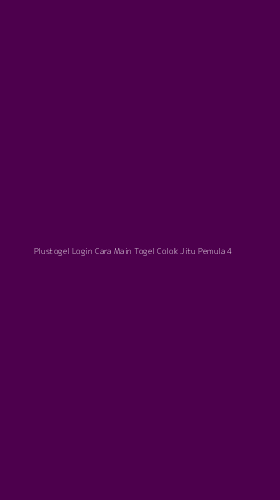 Tampilan Antarmuka Aplikasi Plustogel Login Cara Main Togel Colok Jitu Pemula - 4