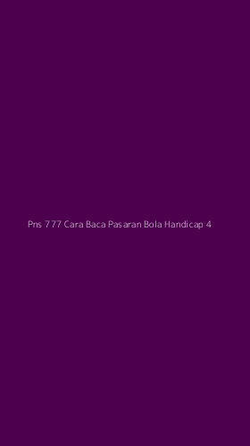 Tampilan Antarmuka Aplikasi Pns 777 Cara Baca Pasaran Bola Handicap - 4