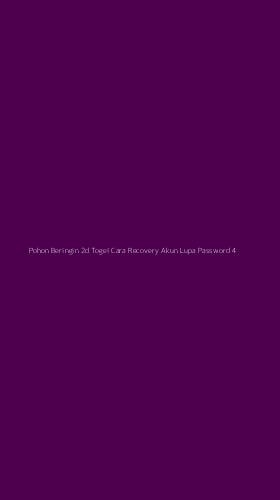 Tampilan Antarmuka Aplikasi Pohon Beringin 2d Togel Cara Recovery Akun Lupa Password - 4